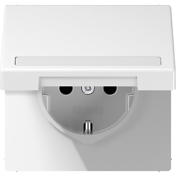 JUNG SCHUKO-Steckdose 16 A 250V m.Klappdeckel bruchs LS 1520 BFNAKL WW
